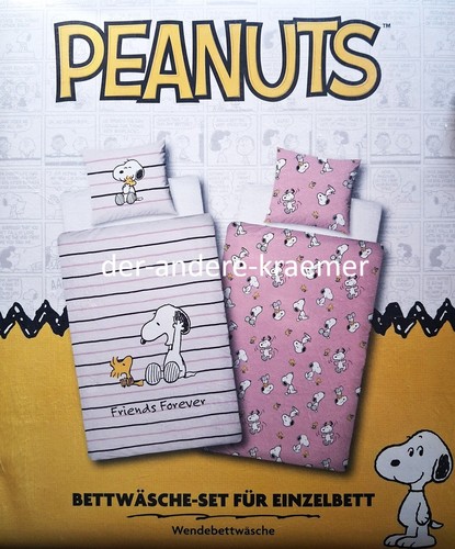 Wende bettwäsche peanuts - wende-bettwäsche,