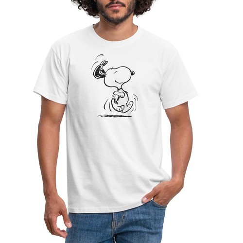 Peanuts snoopy happy männer - peanuts,