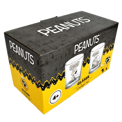 Snoopy peanuts trinkgläser - peanuts,