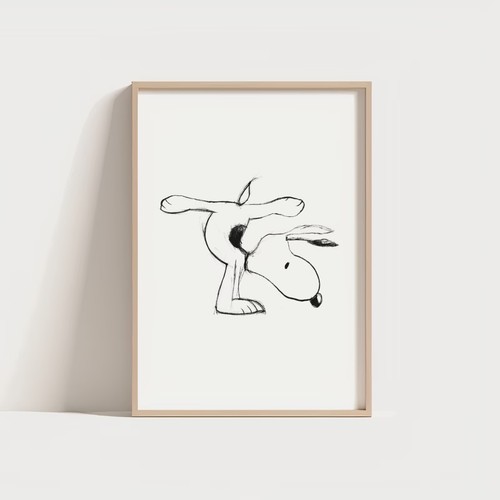Snoopy peanuts poster - snoopy,
