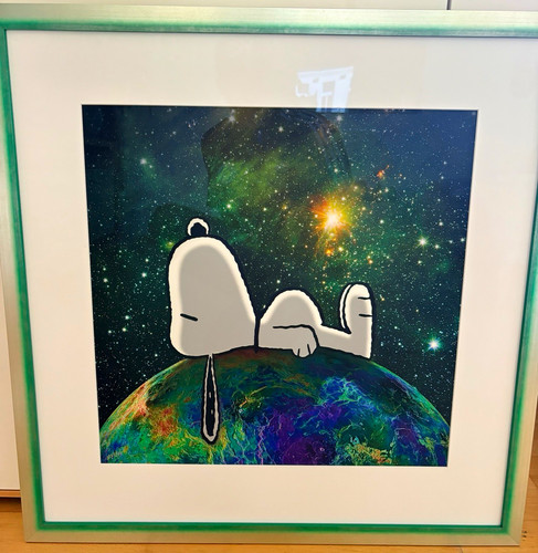 Peanuts fine art snoopy - art, „on