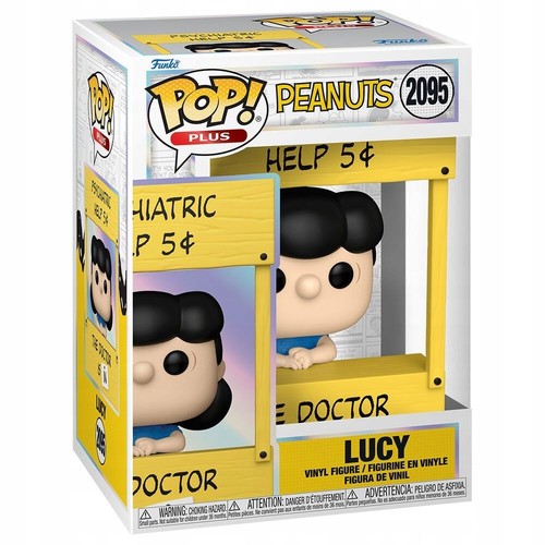 Funko pop peanuts figur - funko, lucy
