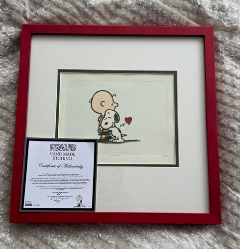 Peanuts radierung charlie - peanuts,