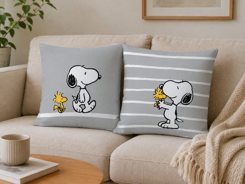 Peanuts kissen snoopy - kissen, &
