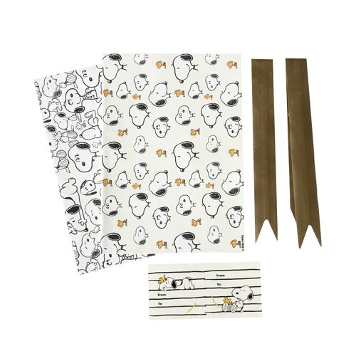 Peanuts snoopy geschenkpapier - snoopy,