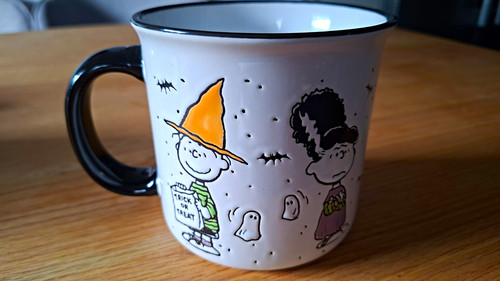 Peanuts halloween kaffeebecher - halloween,