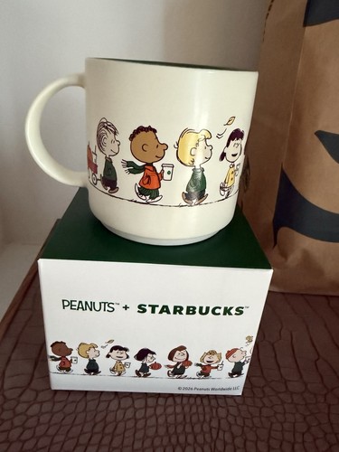 Starbucks peanuts tasse - peanuts,
